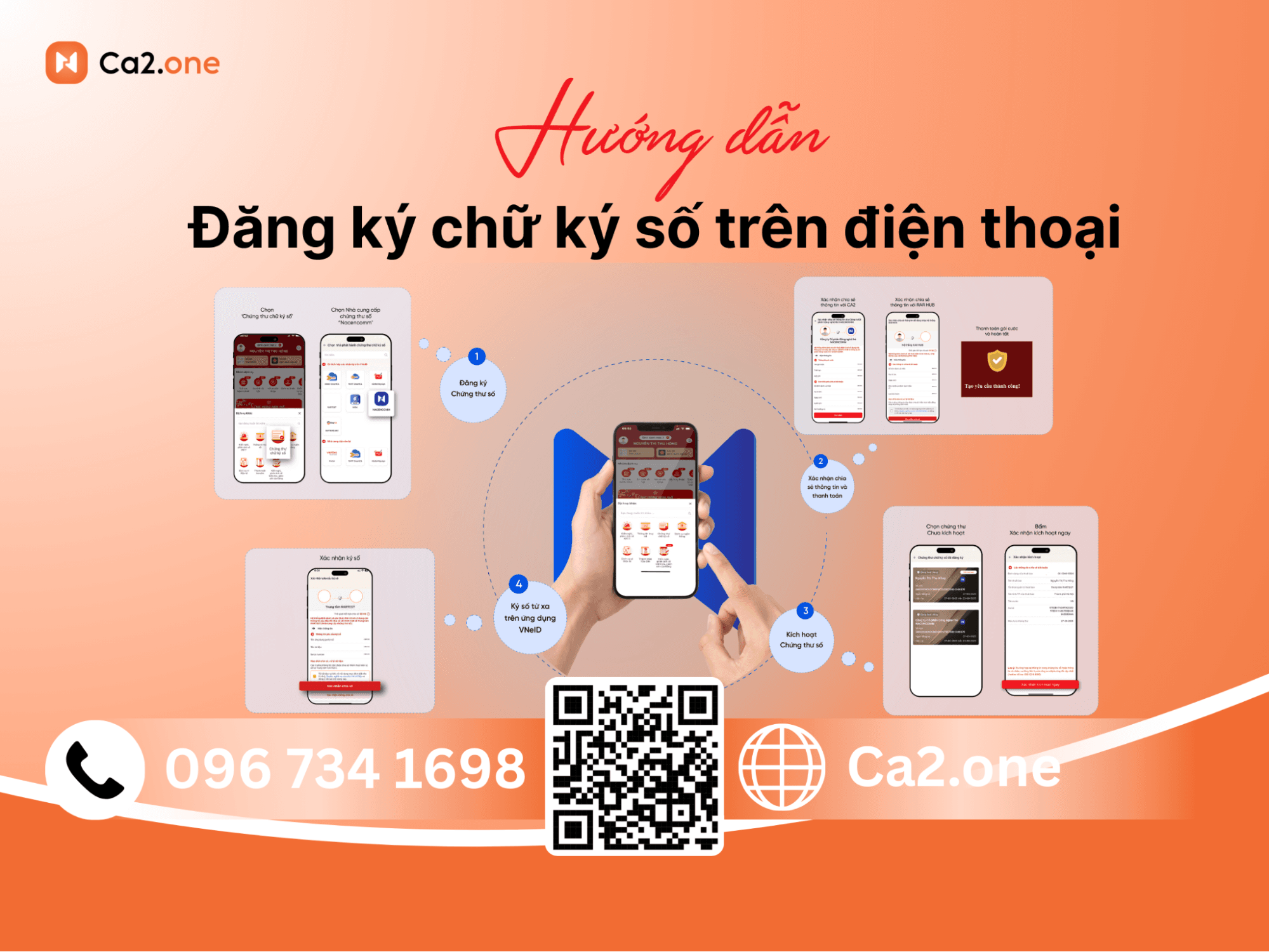 Cách đăng ký chữ ký số trên điện thoại 
