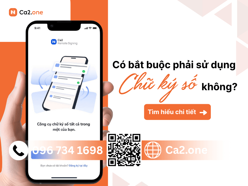 Vì sao bắt buộc phải đăng ký chữ ký số