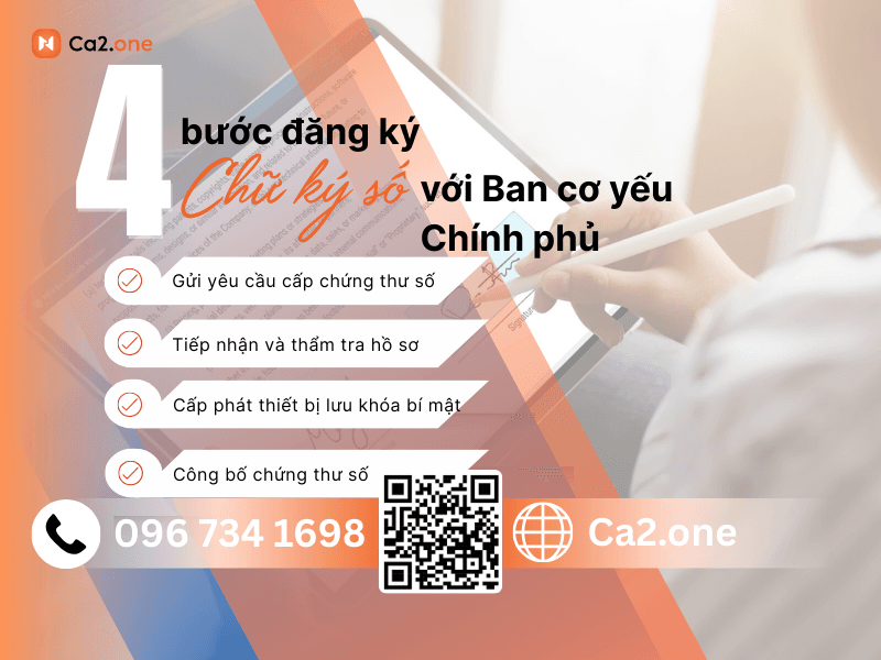 Đăng ký chữ ký số ban cơ yếu chính phủ