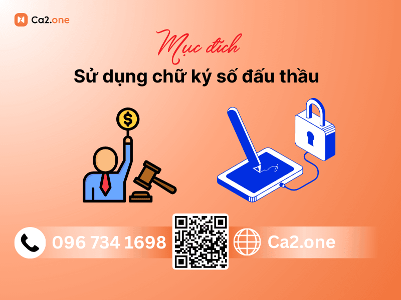 Đăng ký chữ ký số đấu thầu qua mạng