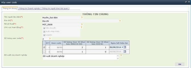 Đăng ký chữ ký số khai Hải quan điện tử