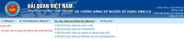 Đăng ký chữ ký số khai Hải quan điện tử
