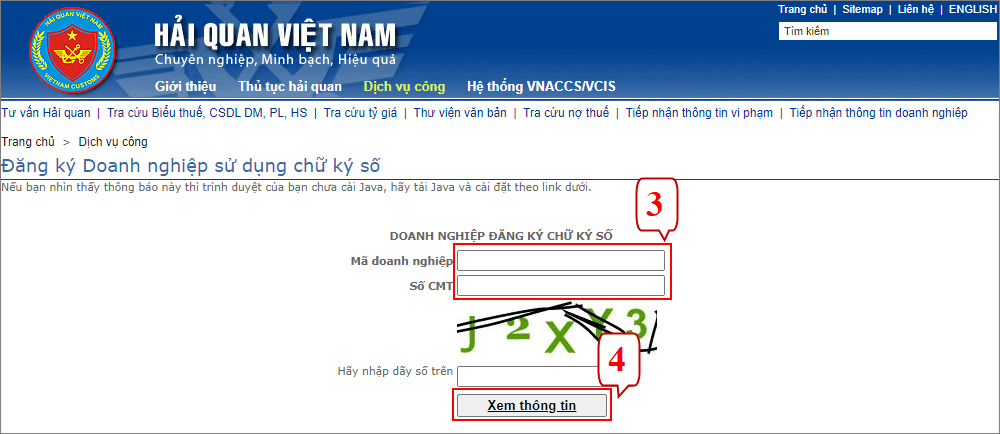 Đăng ký chữ ký số cho doanh nghiệp