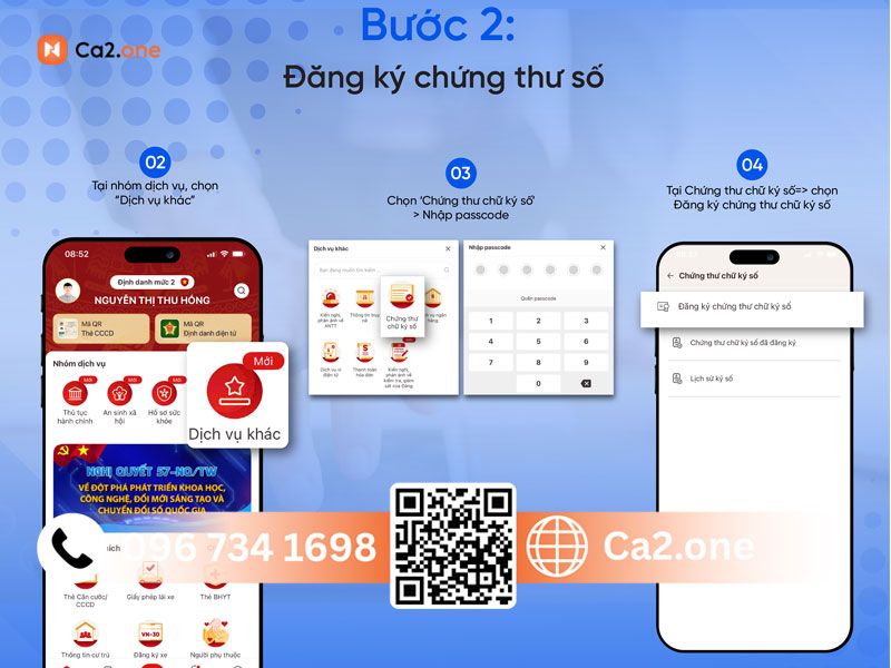Hướng dẫn cách đăng ký chữ ký số trên VNeID