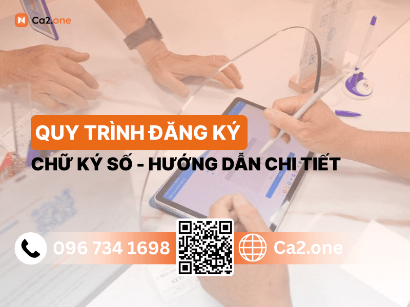Quy trình đăng ký chữ ký số