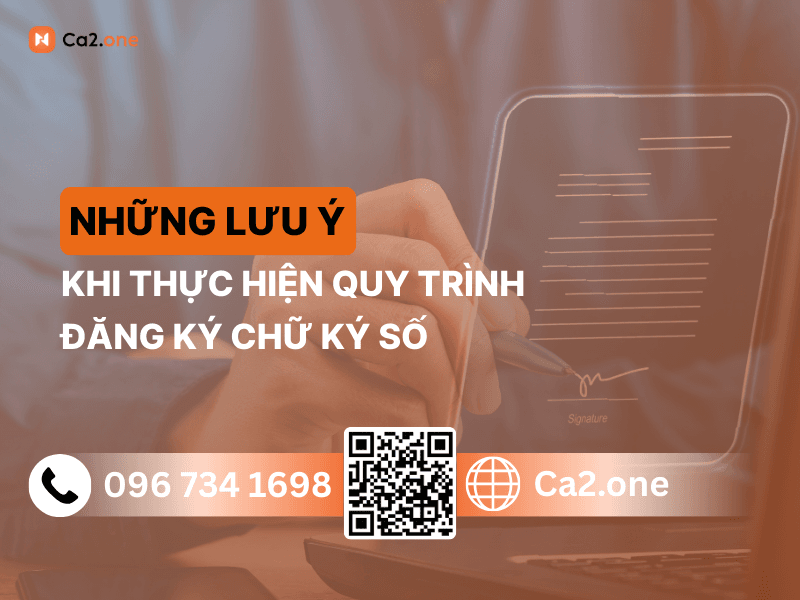 Quy trình đăng ký chữ ký số