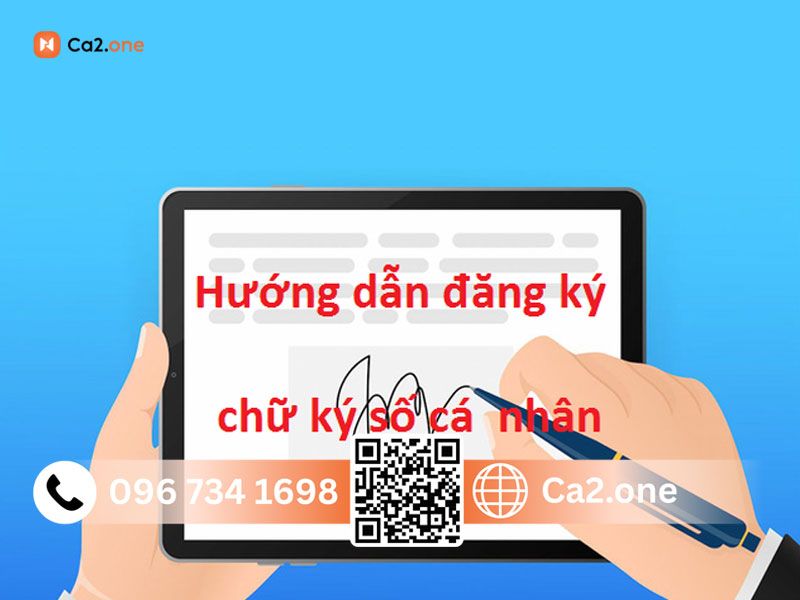 Thủ tục đăng ký chữ ký số cá nhân